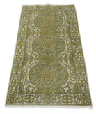 Ziegler 2'0'' X 3'11'' Hand-Knotted Wool Rug 2'0'' x 3'11'' (60 X 118) / Beige / N/A