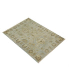 Ziegler 2'0'' X 2'11'' Hand-Knotted Wool Rug 2'0'' x 2'11'' (60 X 88) / Blue / N/A