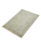 Ziegler 2'0'' X 2'11'' Hand-Knotted Wool Rug 2'0'' x 2'11'' (60 X 88) / Blue / N/A