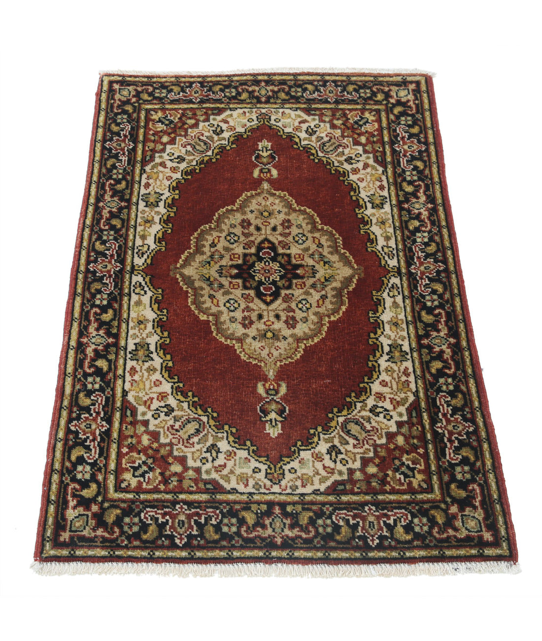 Ziegler 1'11'' X 3'0'' Hand-Knotted Wool Rug 1'11'' x 3'0'' (58 X 90) / Red / N/A