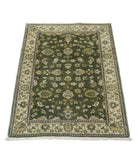 Ziegler 2'0'' X 2'9'' Hand-Knotted Wool Rug 2'0'' x 2'9'' (60 X 83) / Green / N/A