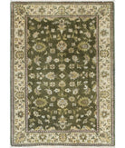 Ziegler 2'0'' X 2'9'' Hand-Knotted Wool Rug 2'0'' x 2'9'' (60 X 83) / Green / N/A