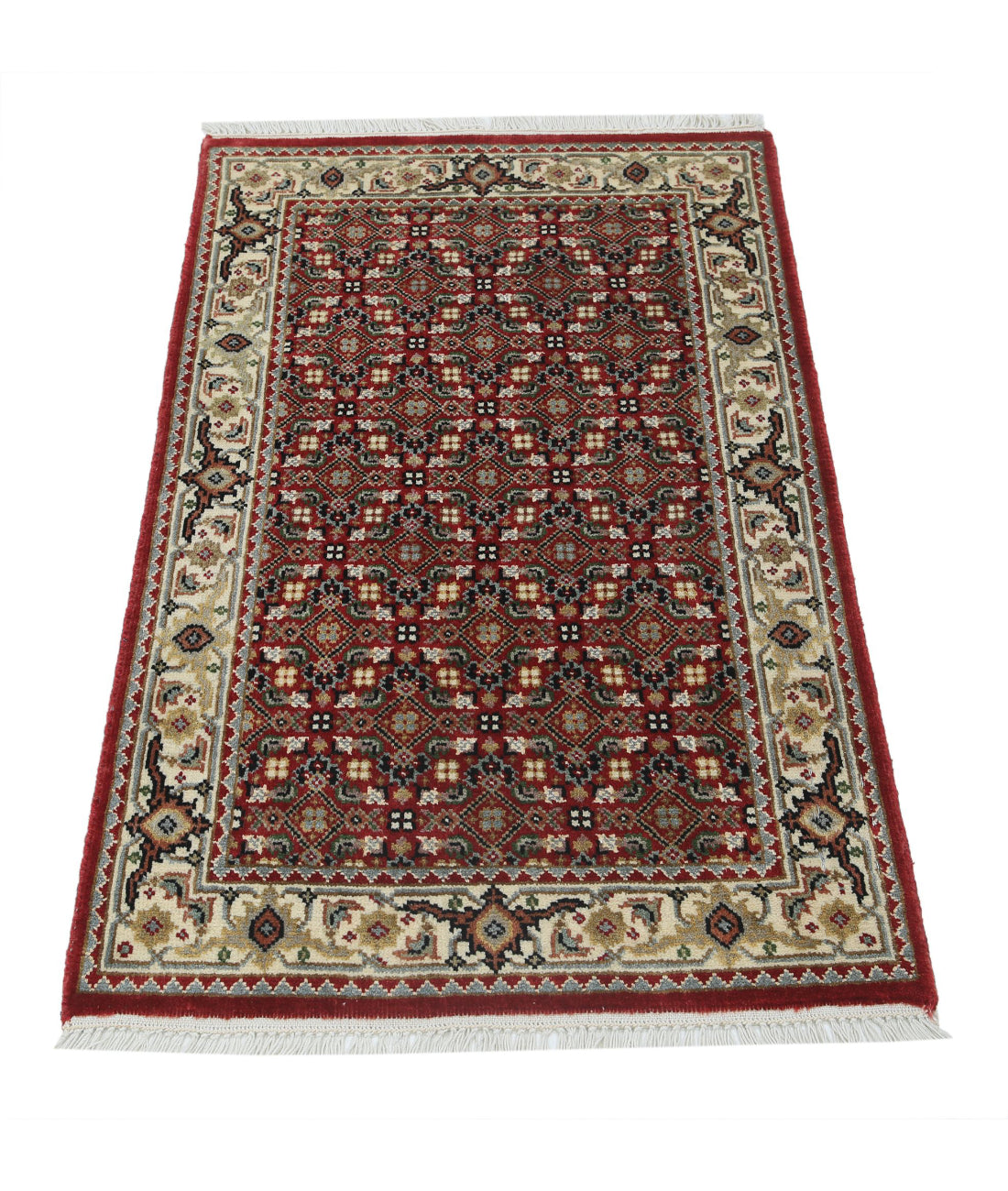 Ziegler 1'11'' X 3'0'' Hand-Knotted Wool Rug 1'11'' x 3'0'' (58 X 90) / Red / N/A