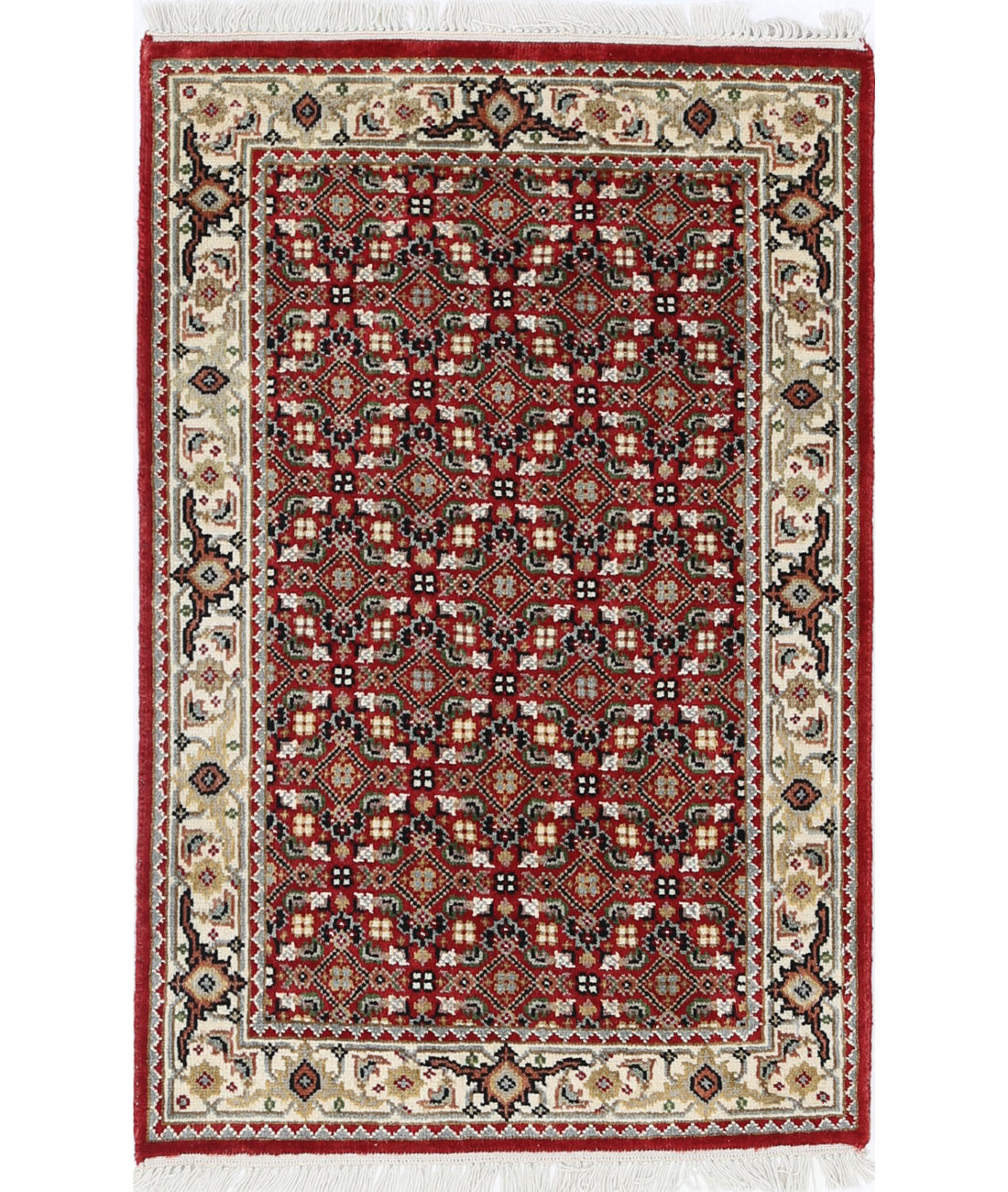 Ziegler 1'11'' X 3'0'' Hand-Knotted Wool Rug 1'11'' x 3'0'' (58 X 90) / Red / N/A