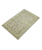 Ziegler 2'0'' X 2'10'' Hand-Knotted Wool Rug 2'0'' x 2'10'' (60 X 85) / Beige / N/A