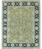 Ziegler 7'8'' X 9'9'' Hand-Knotted Wool Rug 7'8'' x 9'9'' (230 X 293) / Green / Green