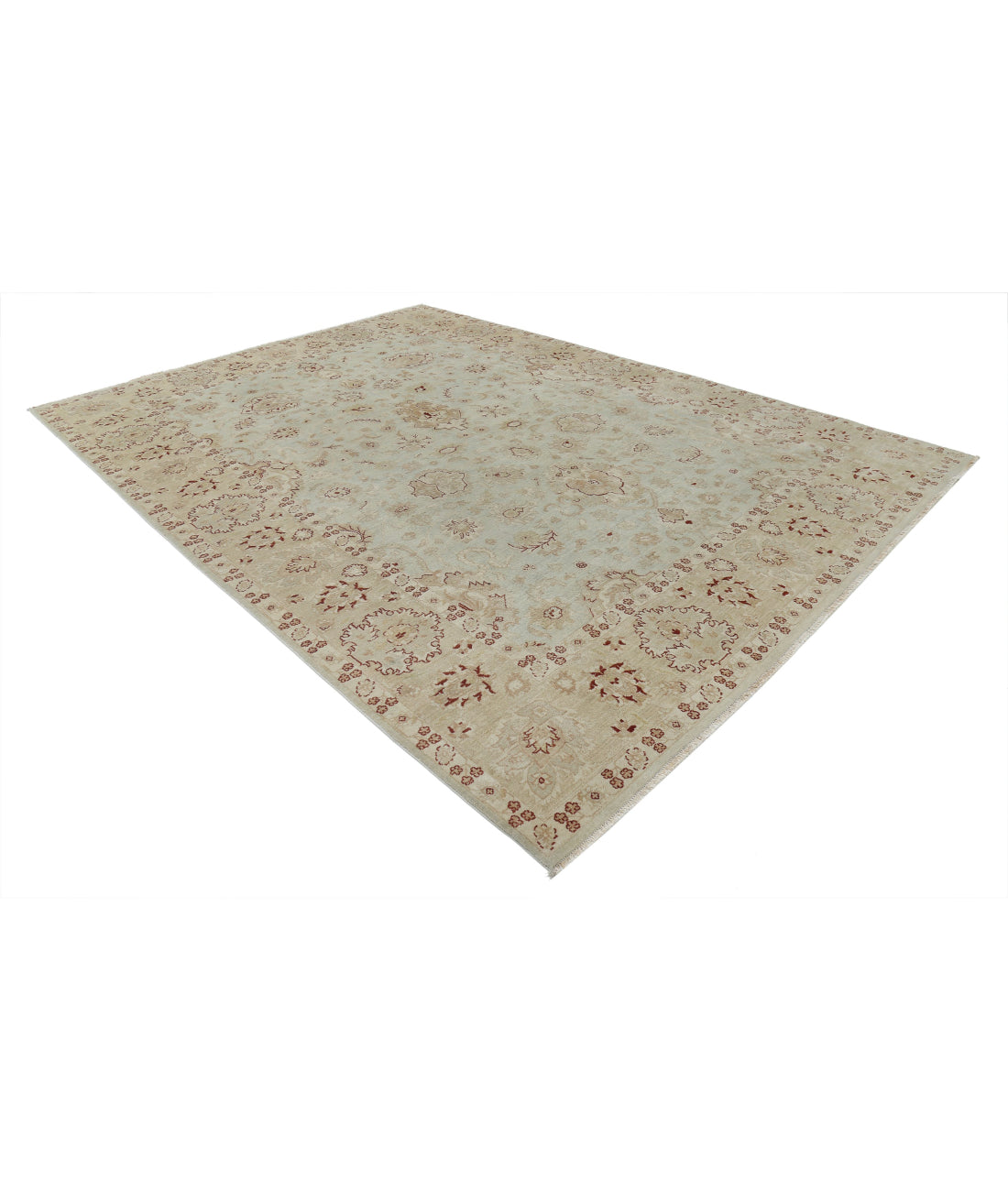 Ziegler 8'9'' X 12'0'' Hand-Knotted Wool Rug 8'9'' x 12'0'' (263 X 360) / Beige / N/A