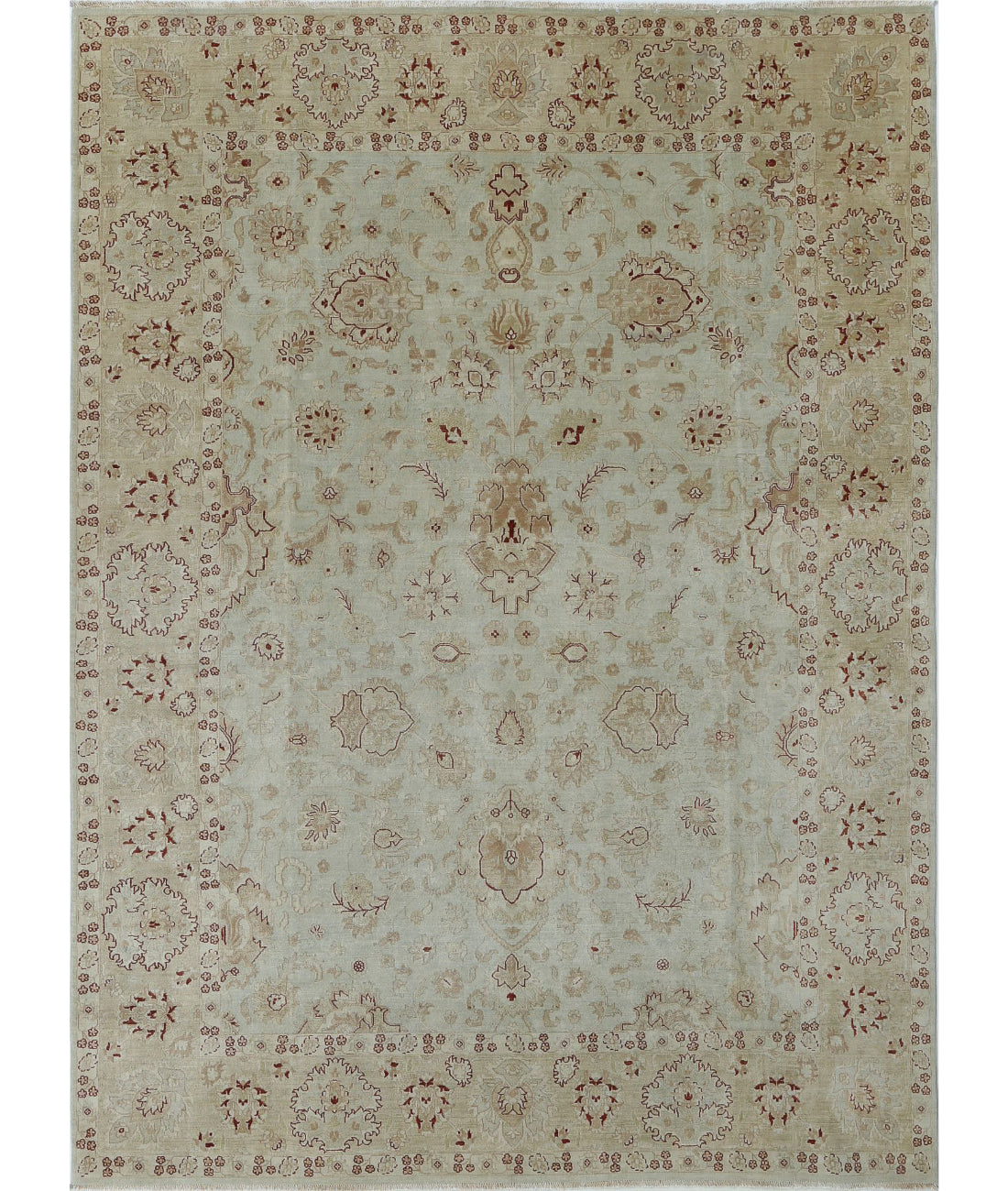 Ziegler 8'9'' X 12'0'' Hand-Knotted Wool Rug 8'9'' x 12'0'' (263 X 360) / Beige / N/A