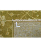 Ziegler 5'1'' X 7'9'' Hand-Knotted Wool Rug 5'1'' x 7'9'' (153 X 233) / Green / Ivory