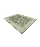 Ziegler 7'6'' X 9'9'' Hand-Knotted Wool Rug 7'6'' x 9'9'' (225 X 293) / Green / Ivory