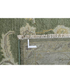 Ziegler 7'6'' X 9'9'' Hand-Knotted Wool Rug 7'6'' x 9'9'' (225 X 293) / Green / Ivory