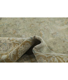 Ziegler 8'10'' X 11'6'' Hand-Knotted Wool Rug 8'10'' x 11'6'' (265 X 345) / Green / Taupe