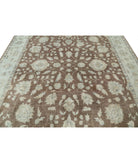 Ziegler 8'10'' X 11'9'' Hand-Knotted Wool Rug 8'10'' x 11'9'' (265 X 353) / Brown / Blue