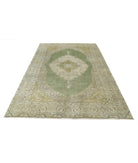 Ziegler 5'11'' X 8'9'' Hand-Knotted Wool Rug 5'11'' x 8'9'' (178 X 263) / Green / Ivory