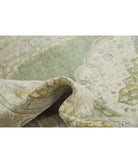 Ziegler 5'11'' X 8'9'' Hand-Knotted Wool Rug 5'11'' x 8'9'' (178 X 263) / Green / Ivory