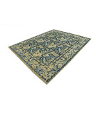 Ziegler 7'11'' X 10'1'' Hand-Knotted Wool Rug 7'11'' x 10'1'' (238 X 303) / Blue / Ivory