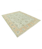 Ziegler 8'2'' X 9'11'' Hand-Knotted Wool Rug 8'2'' x 9'11'' (245 X 298) / Green / Rust