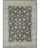 Ziegler 10'0'' X 13'6'' Hand-Knotted Wool Rug 10'0'' x 13'6'' (300 X 405) / Brown / Ivory