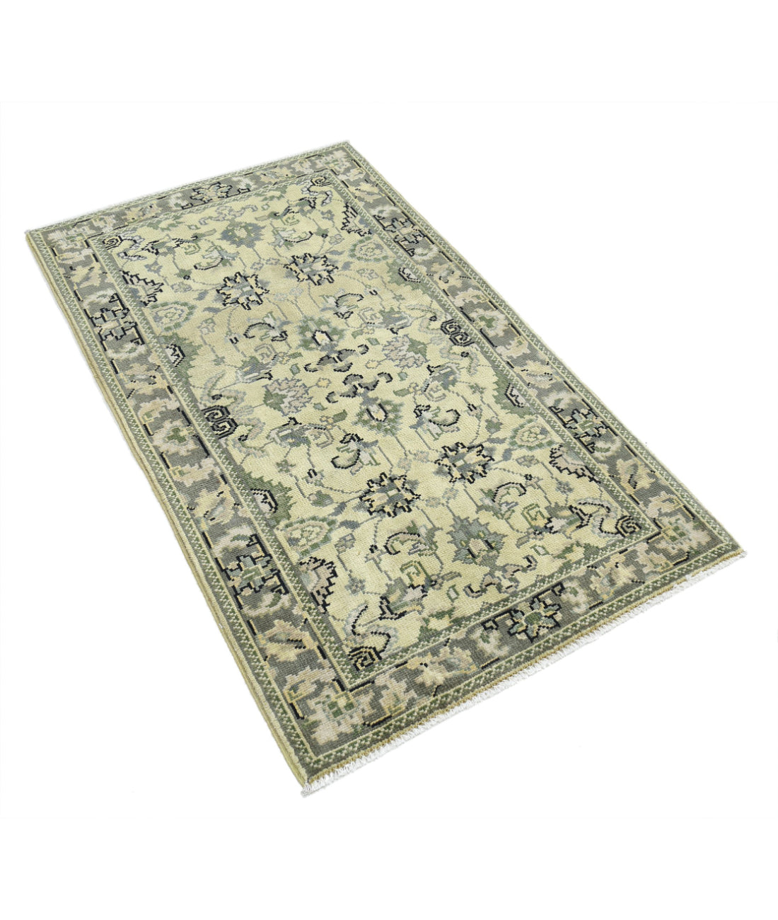 Ziegler 2'10'' X 4'10'' Hand-Knotted Wool Rug 2'10'' x 4'10'' (85 X 145) / Beige / N/A