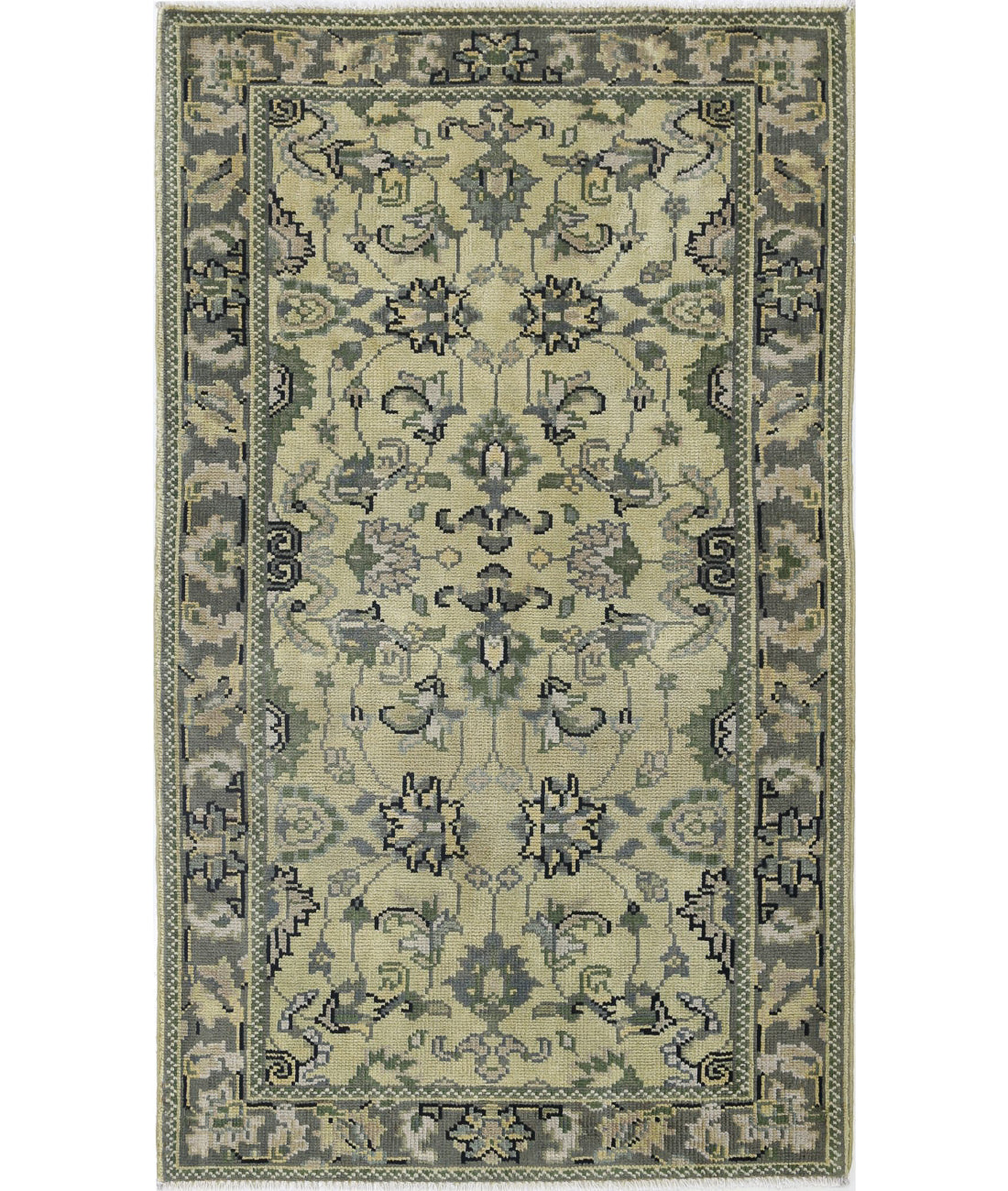 Ziegler 2'10'' X 4'10'' Hand-Knotted Wool Rug 2'10'' x 4'10'' (85 X 145) / Beige / N/A