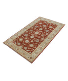 Ziegler 3'0'' X 5'0'' Hand-Knotted Wool Rug 3'0'' x 5'0'' (90 X 150) / Rust / N/A