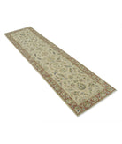 Ziegler 2'0'' X 7'11'' Hand-Knotted Wool Rug 2'0'' x 7'11'' (60 X 238) / Ivory / N/A