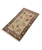 Ziegler 1'9'' X 3'3'' Hand-Knotted Wool Rug 1'9'' x 3'3'' (53 X 98) / Beige / N/A