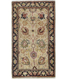 Ziegler 1'9'' X 3'3'' Hand-Knotted Wool Rug 1'9'' x 3'3'' (53 X 98) / Beige / N/A