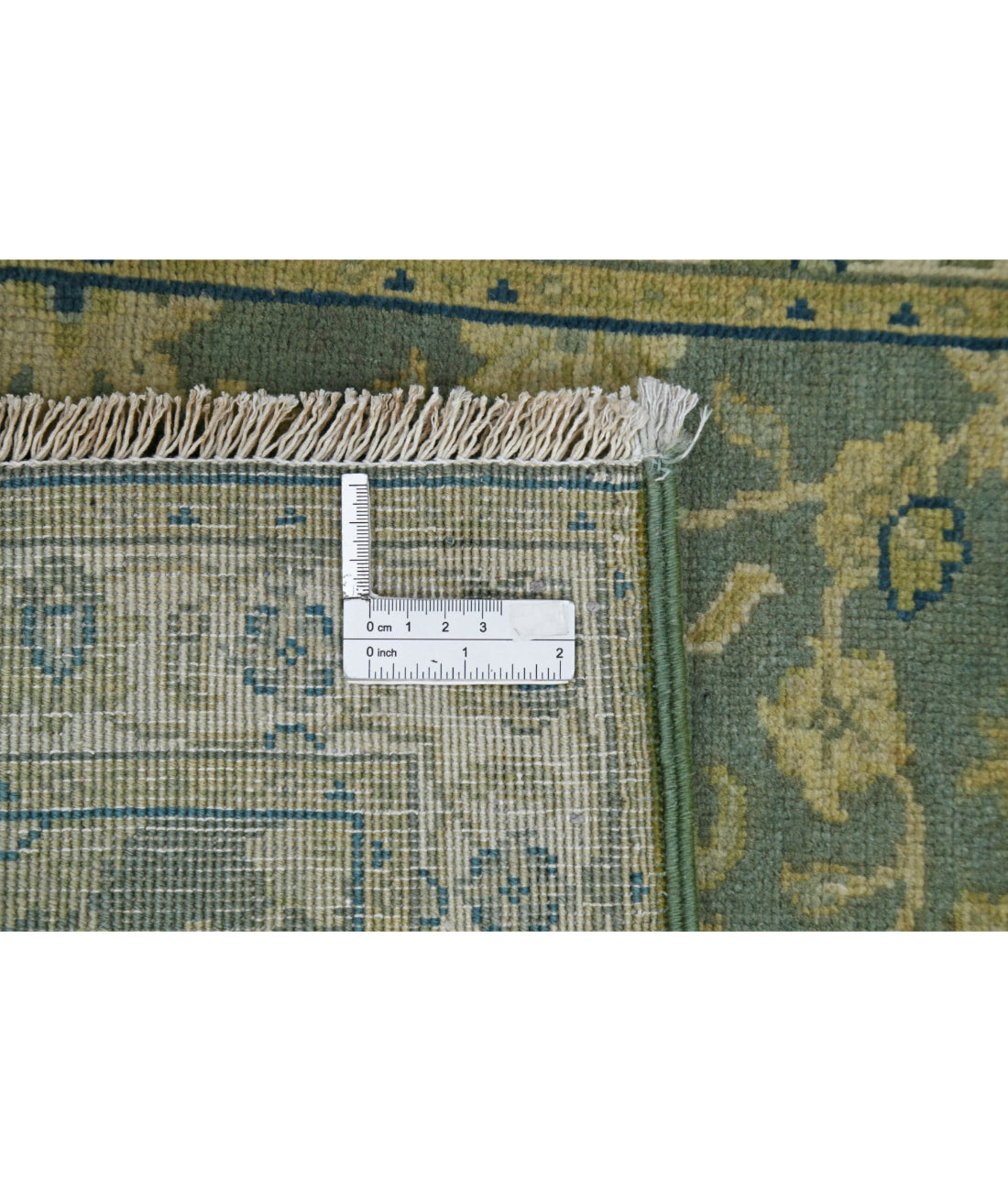 Ziegler 1'11'' X 2'1'' Hand-Knotted Wool Rug 1'11'' x 2'1'' (58 X 63) / Green / N/A