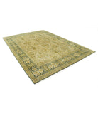 Ziegler 7'8'' X 10'1'' Hand-Knotted Wool Rug 7'8'' x 10'1'' (230 X 303) / Beige / Blue