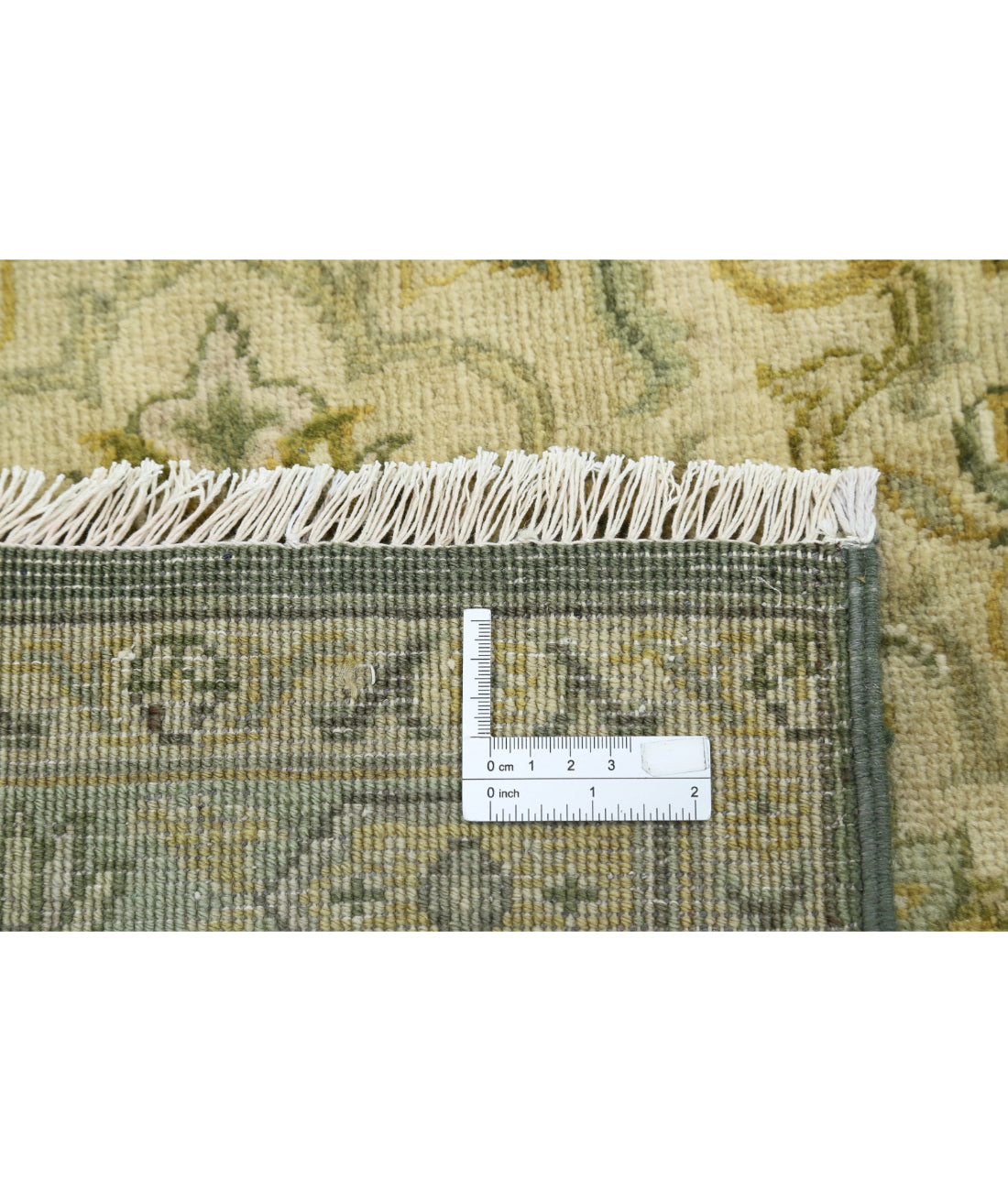 Ziegler 7'8'' X 10'1'' Hand-Knotted Wool Rug 7'8'' x 10'1'' (230 X 303) / Beige / Blue