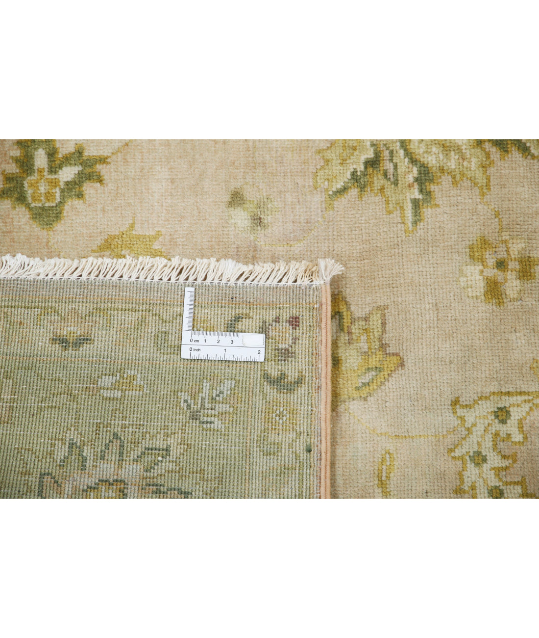 Ziegler 5'5'' X 7'11'' Hand-Knotted Wool Rug 5'5'' x 7'11'' (163 X 238) / Beige / Green