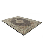 Ziegler 6'7'' X 9'10'' Hand-Knotted Wool Rug 6'7'' x 9'10'' (198 X 295) / Black / N/A