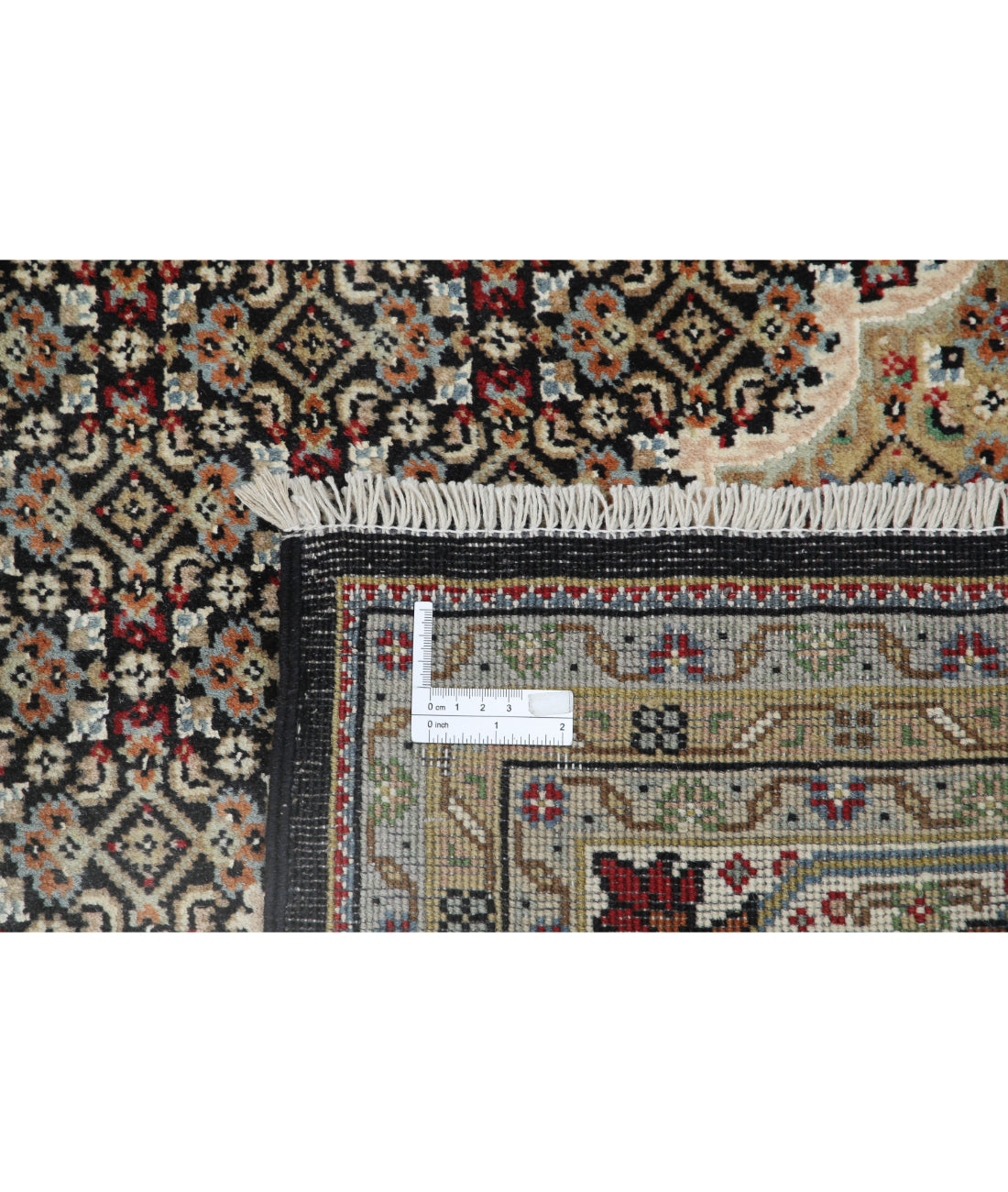 Ziegler 6'7'' X 9'10'' Hand-Knotted Wool Rug 6'7'' x 9'10'' (198 X 295) / Black / N/A