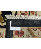 Ziegler 11'9'' X 17'8'' Hand-Knotted Wool Rug 11'9'' x 17'8'' (353 X 530) / Blue / Ivory