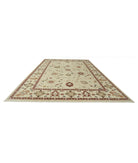 Ziegler 11'7'' X 17'7'' Hand-Knotted Wool Rug 11'7'' x 17'7'' (348 X 528) / Ivory / N/A