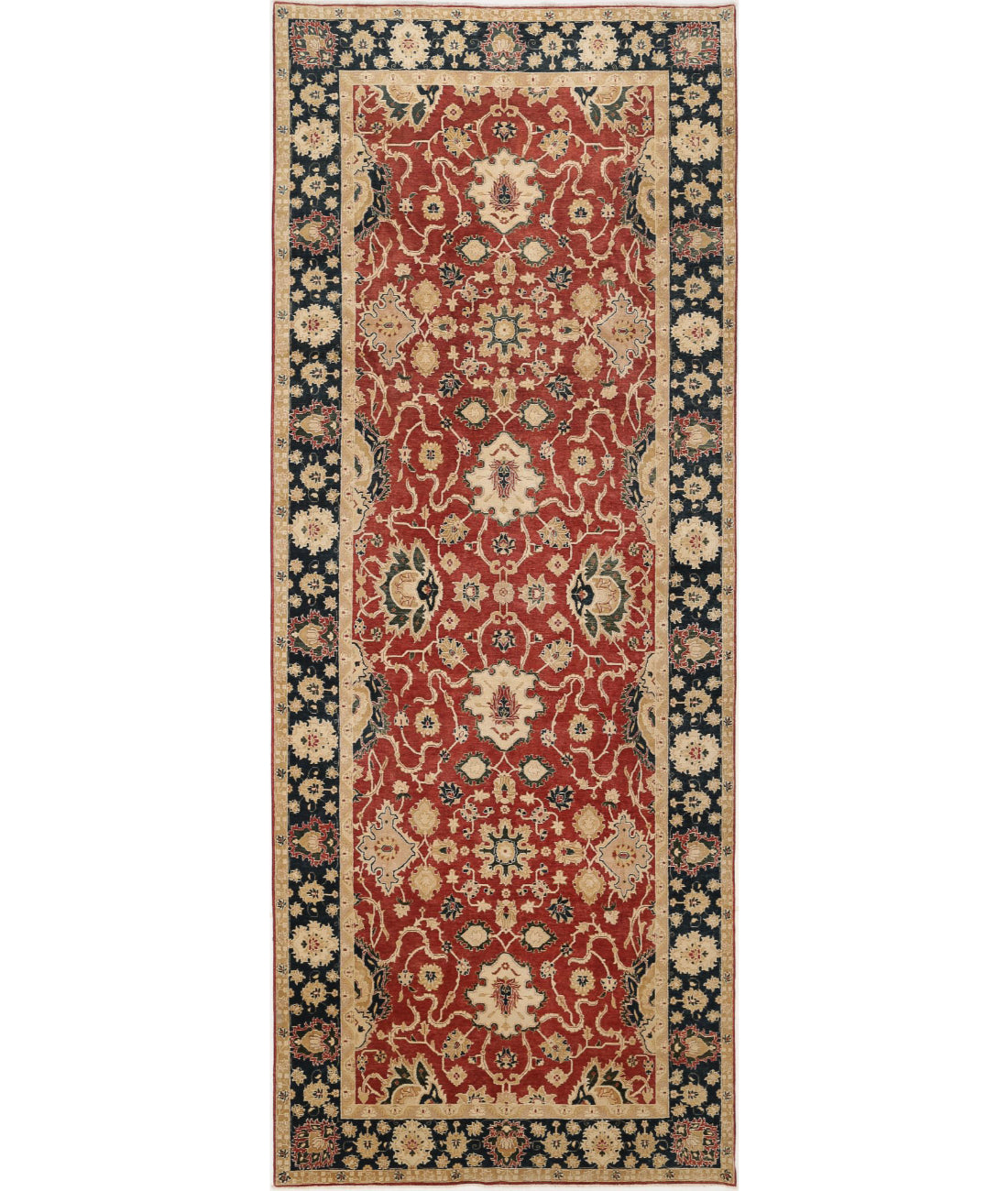 Ziegler 7'10'' X 20'2'' Hand-Knotted Wool Rug 7'10'' x 20'2'' (235 X 605) / Red / N/A