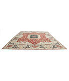 Ziegler 11'11'' X 14'8'' Hand-Knotted Wool Rug 11'11'' x 14'8'' (358 X 440) / Pink / N/A