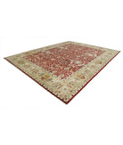 Ziegler 11'3'' X 14'6'' Hand-Knotted Wool Rug 11'3'' x 14'6'' (338 X 435) / Red / N/A