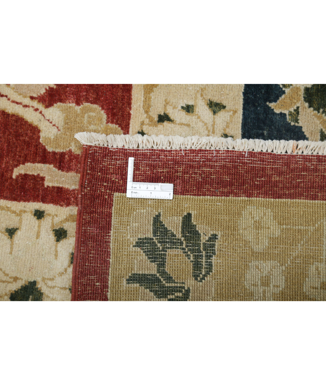 Ziegler 13'5'' X 19'1'' Hand-Knotted Wool Rug 13'5'' x 19'1'' (403 X 573) / Red / N/A