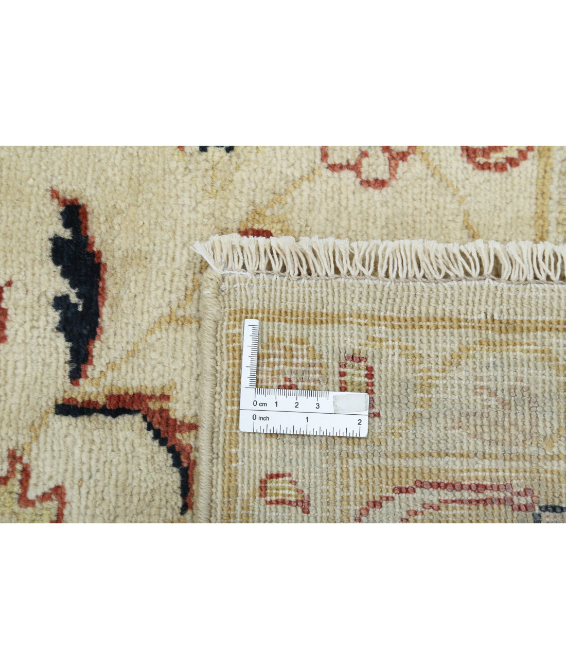 Ziegler 7'9'' X 9'5'' Hand-Knotted Wool Rug 7'9'' x 9'5'' (233 X 283) / Ivory / N/A