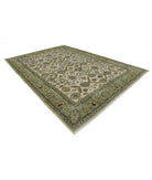 Ziegler 8'7'' X 12'0'' Hand-Knotted Wool Rug 8'7'' x 12'0'' (258 X 360) / Ivory / Green