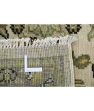 Ziegler 8'7'' X 12'0'' Hand-Knotted Wool Rug 8'7'' x 12'0'' (258 X 360) / Ivory / Green