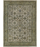 Ziegler 8'7'' X 12'0'' Hand-Knotted Wool Rug 8'7'' x 12'0'' (258 X 360) / Ivory / Green