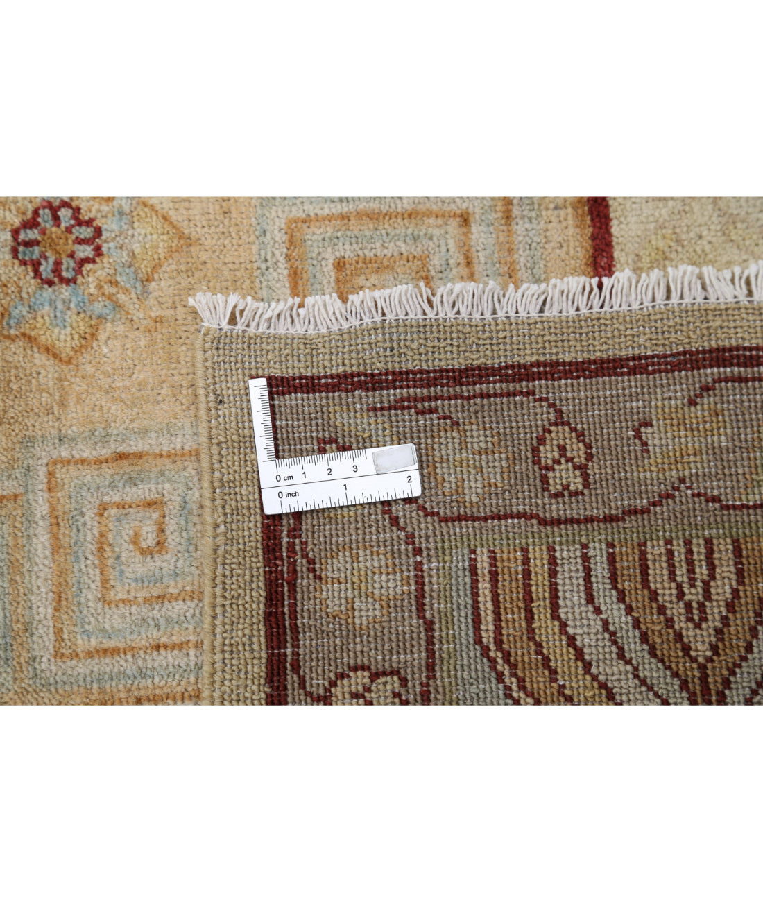 Ziegler 9'0'' X 12'0'' Hand-Knotted Wool Rug 9'0'' x 12'0'' (270 X 360) / Gold / N/A