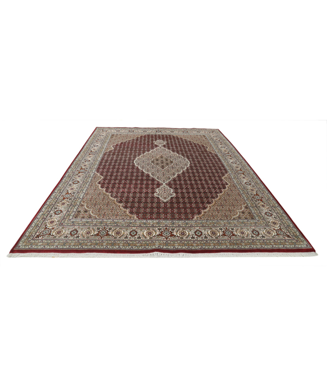 Ziegler 7'10'' X 10'2'' Hand-Knotted Wool Rug 7'10'' x 10'2'' (235 X 305) / Red / N/A