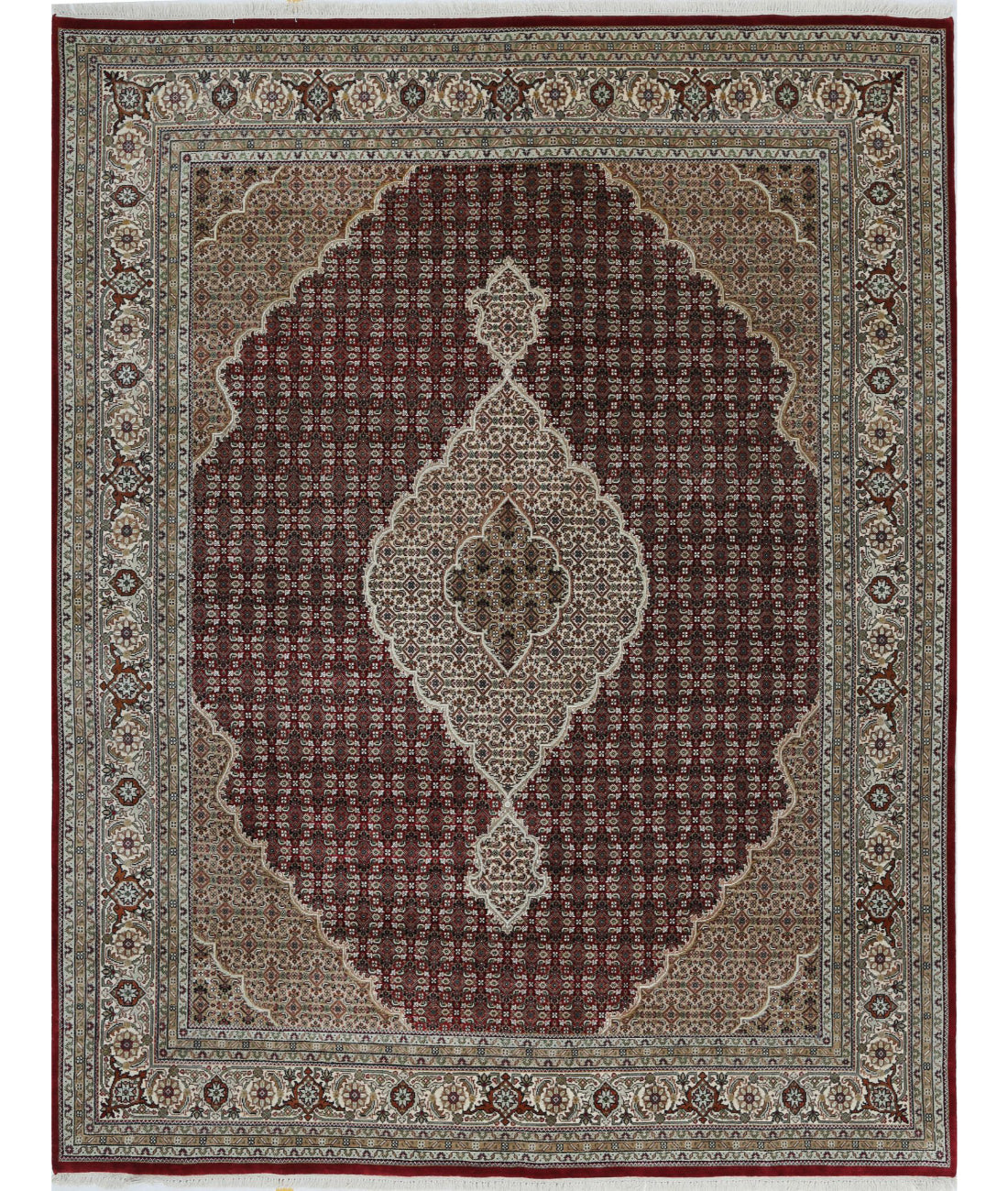 Ziegler 7'10'' X 10'2'' Hand-Knotted Wool Rug 7'10'' x 10'2'' (235 X 305) / Red / N/A