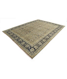 Ziegler 8'8'' X 11'7'' Hand-Knotted Wool Rug 8'8'' x 11'7'' (260 X 348) / Green / Blue