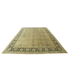 Ziegler 8'8'' X 11'7'' Hand-Knotted Wool Rug 8'8'' x 11'7'' (260 X 348) / Green / Blue