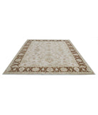 Ziegler 8'0'' X 9'9'' Hand-Knotted Wool Rug 8'0'' x 9'9'' (240 X 293) / Beige / N/A